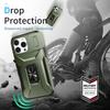 For iPhone 16 Pro Max Case Camshield Kickstand TPU+PC Phone Cover