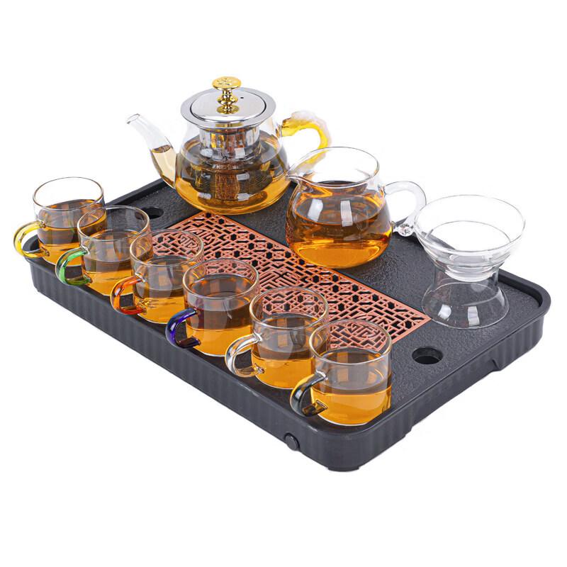 Sichun Heat-Resistant Glass Kung Fu Tea Set