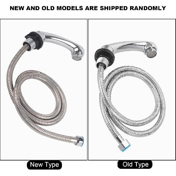 Salon Shampoo Bowl Spray Head, Handheld Sprayer Head and Hose for Shampoo Bed Chair, Hair Wash Basin Faucet Shower Head Hose, Sink Replacement Part