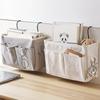 Cotton Linen Wall Hanging Storage Organizer Pouch Bedroom Dorm Office Kitchen Bathroom