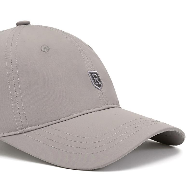 Szybkoschnąca Czapka Letnia Męska Cienka Oddychająca Czapka Baseballowa Outdoor Sportowa Kapelusz Przeciwsłoneczny