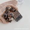 Applicable To Samsung ZFlip3 Leopard Print Folding Mobile Phone Case Portable Silk Scarf Zflip4 Back Cover Integrated Protective Case Japan