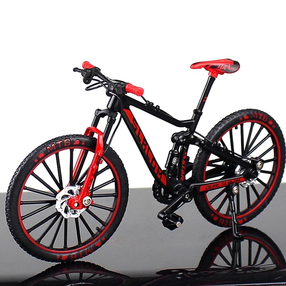 Collection Toys Diecast Metal Mini Mountain Bike Toy Racing Bike Toy Road Bike Model Bicycle Model