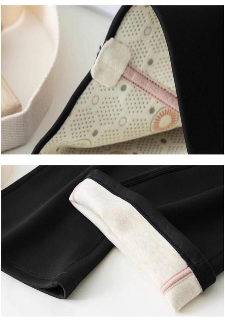 Women's High Waist Butt Lifting Flared Yoga Pants with Tummy Control - New 2025 Winter Plus Velvet Warmth