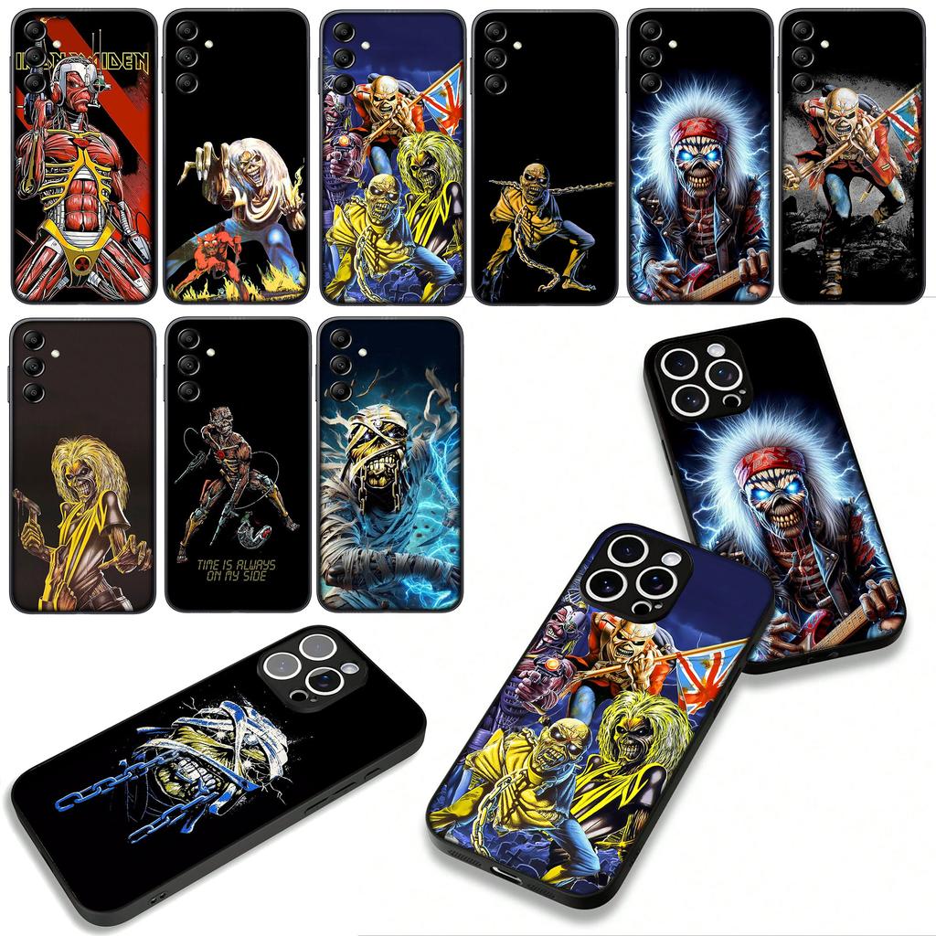 Cover for OPPO A54 A40 A60 A80 A18 A16 A17 A38 A78 A79 A57 A55 A3 Pro A96 A15 A12 Phone Case I-Irons Cool M-Rocks M-Maidens