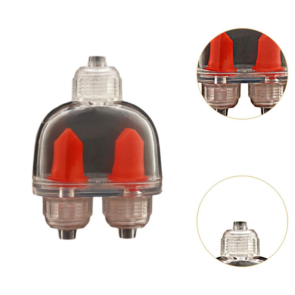4 Pieces Aquarium Air Check Valves Stop Valve Non Backflow Aquarium Air Pump