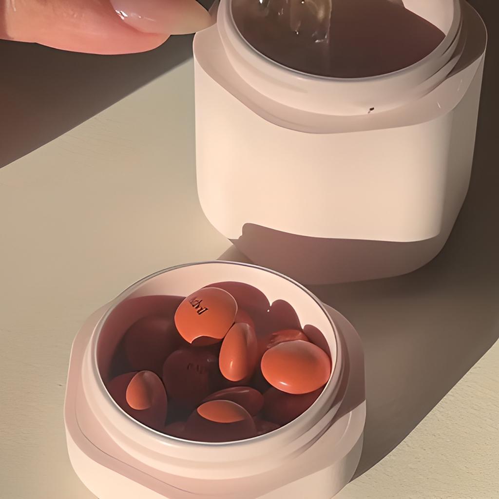 Portable Magnetic Cosmetic Dispenser, Travel Storage Magnetic Stacking Dispenser Bottle, Face Cream Sunscreen Organizer