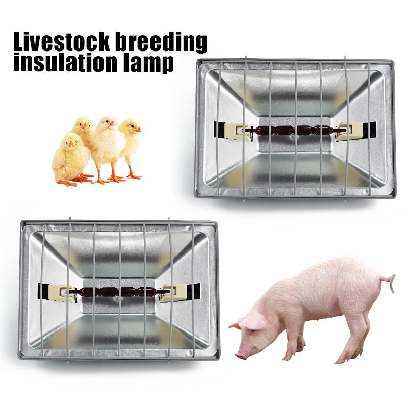 Pet Animals Chicken Coop Heater Brooder Heater Lamp Heating Plate Lamp Temp Livestock Warning Light Poultry Supplies