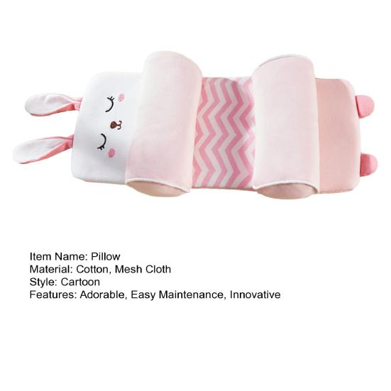 Newborn Baby Pillows Infant Head Shaping Pillow Breathable Infant Headrest Pillow for All Seasons Bedding