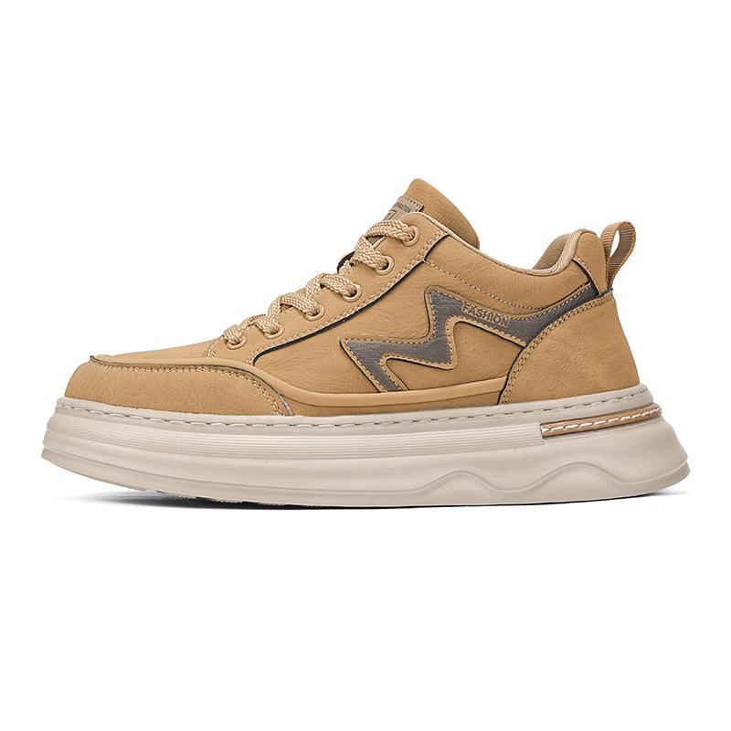 22 Frühling neue lässige Schuhe mit dicker Sohle, Jugend Board-Schuhe, Low-Top Schuhe mit dicker Grundplatte, trendige Schuhe