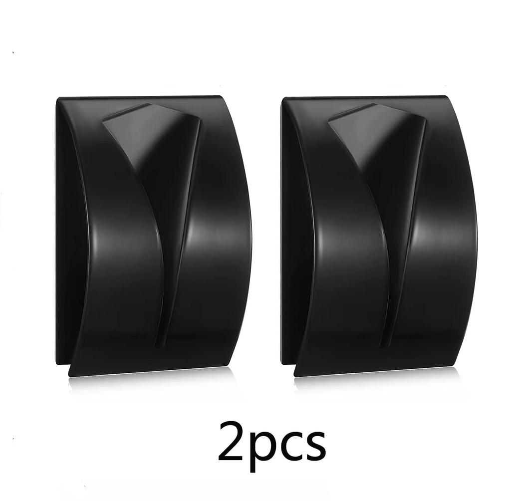 1/2pcs Self Adhesive Stainless Steel Towel Hook Holder Grabber Bathroom Kitchen Dish Towel Hook Wall Mount Non-Drilling