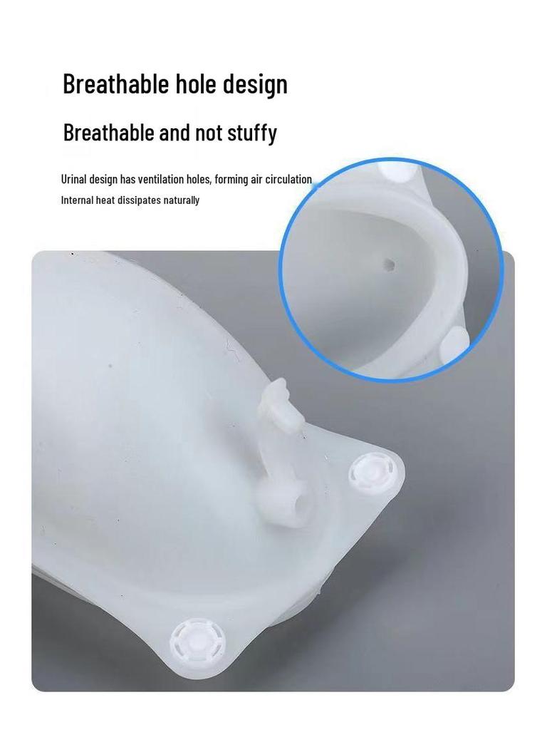 Silicone Urine Collector for Men and Women - Bedridden and Elderly Incontinence Urinal Bag