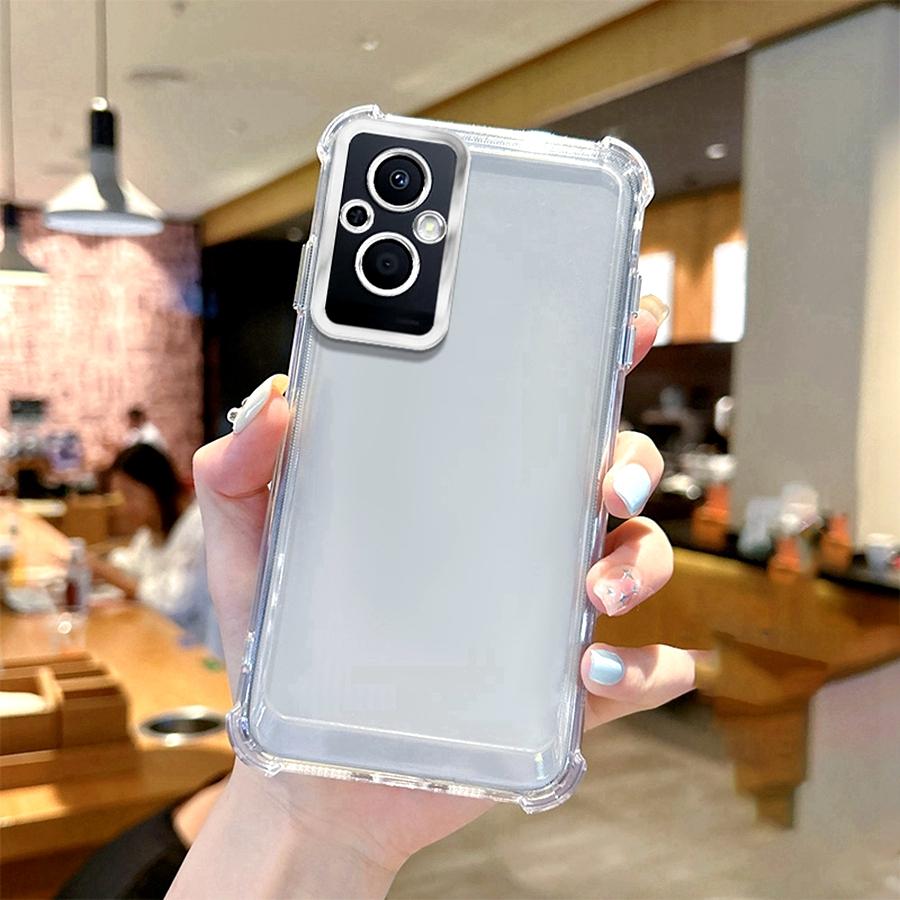 Airbag Shookproof Lens Case For OnePlus 11 12 12R 13 13R Nord CE 4 5 Lite 5G N20 Plating Silicone Back Clear Cover