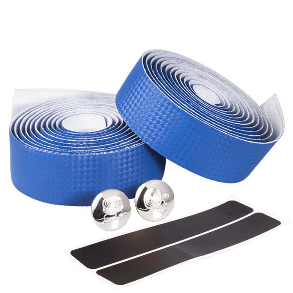 

Damping Carbon Fibre Handlebar Wrap Handlebar Tape Bike Straps Handle Belt Bicycle Grips Tapes синий