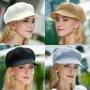 Lightweight Womens Summer Beret Hat - Breathable Mesh, Adjustable, Sunshade, Pointed Top, Solid Color, Full Splice, Inelastic, Perfect for Outdoor
