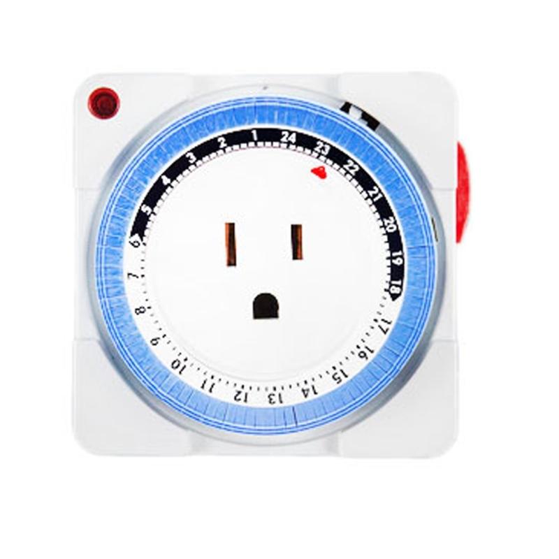 15Minute Precisions Mechanical Timer Switches for Electrical Outlets Global Sockets ABS Material Energy Efficient