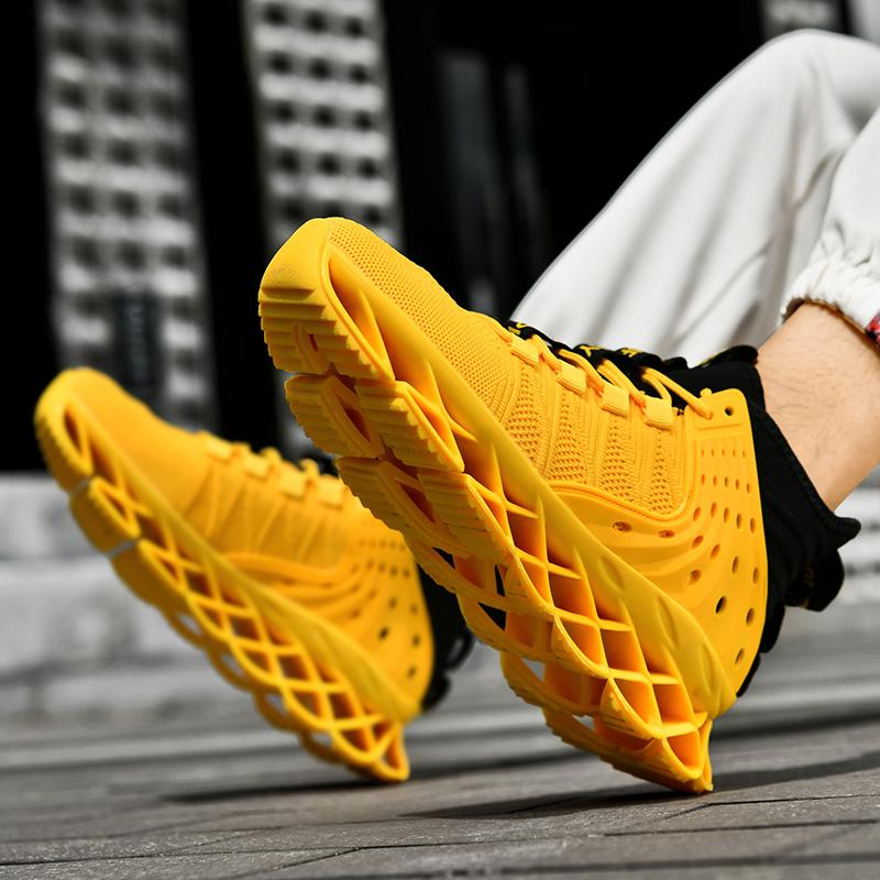 Menn sko Sneakers Herre tenis Luksus designersko Herre fritidssko plattform Sko mote Blade loafers løpesko for menn