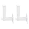 2pcs Hat Rack Retractable 15‑20 Hats   L Shaped Hooks Adhesive No Punching Baseball   Storage Rack for Home Kitchen Bedroom
