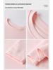 2025 New Women's Slim Fit Long Sleeve Pink Cotton Base Layer Top