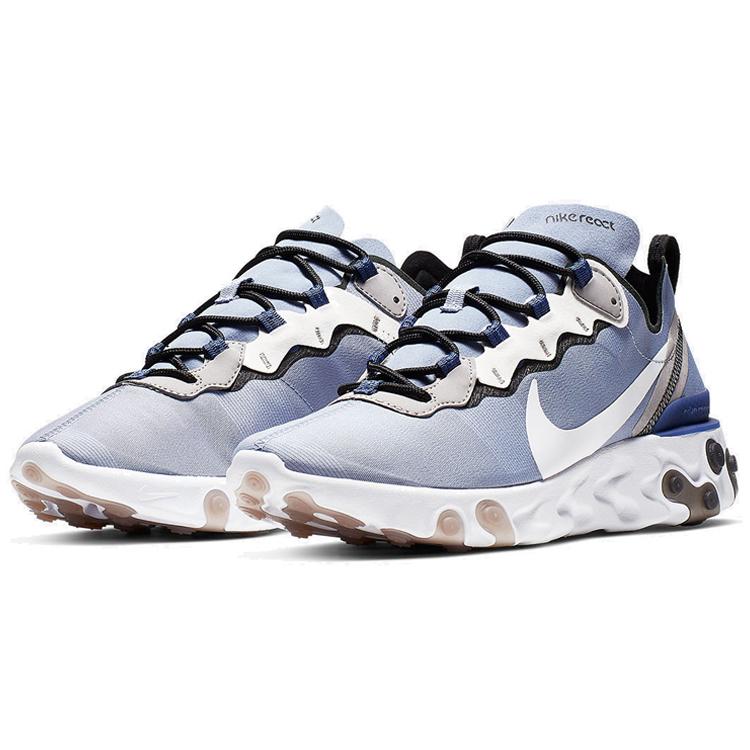 Nike React Element 55 Indigo Fog Mystic Navy BQ6166-402