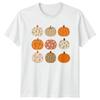 Autumn Pumpkins Fall Harvest Unisexs TShirt Unisexs Graphic Tee