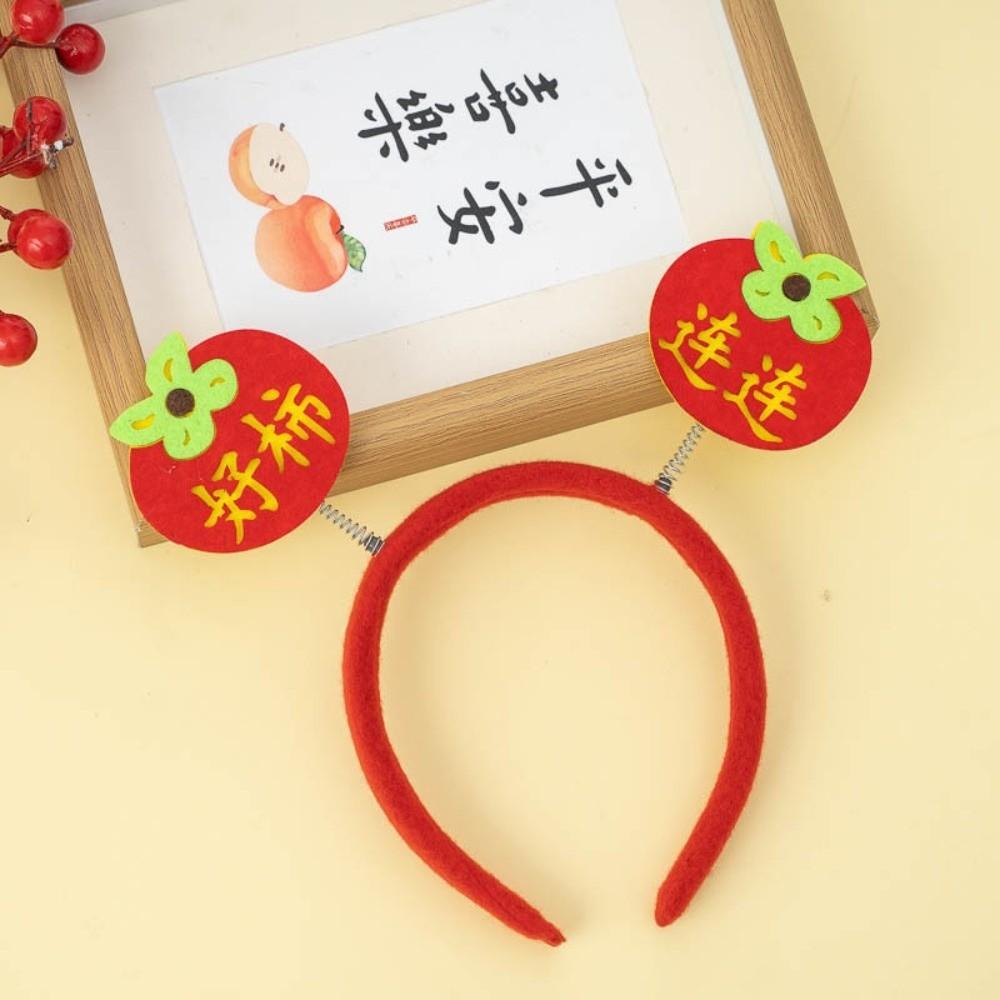 Blessings Blessings Words Headwear New Year Decorative Headdress Hair Hoop Children/Adult