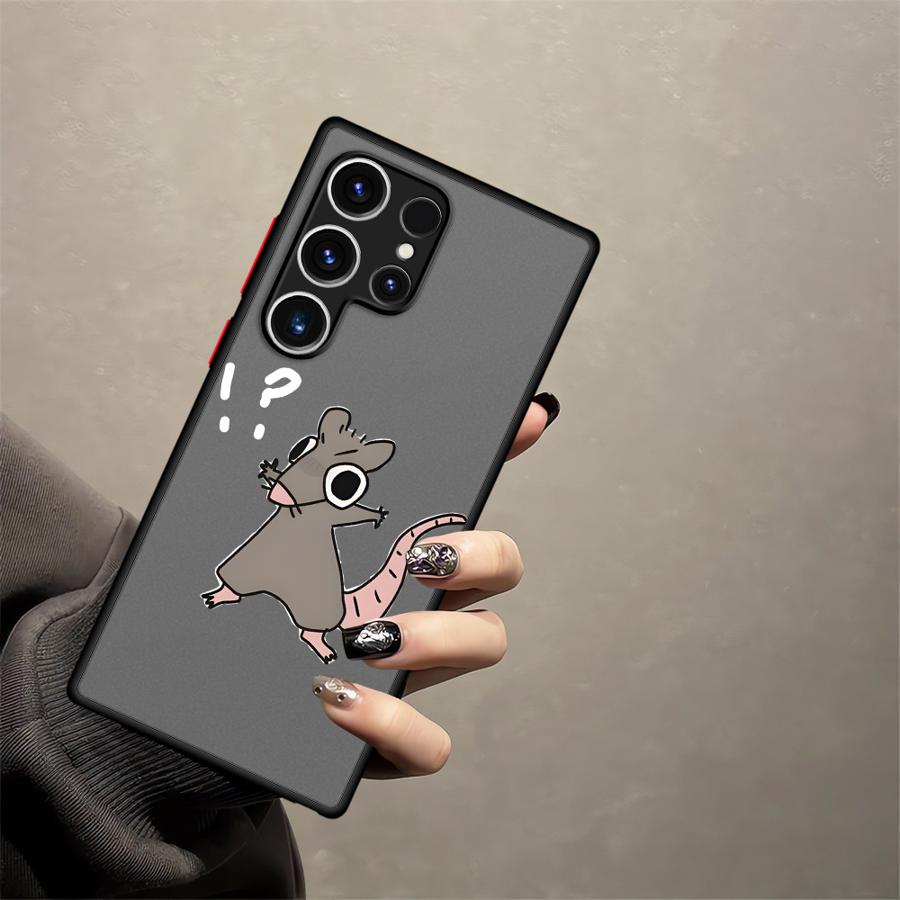 Cartoon Cat And Mouse Case for Samsung Galaxy Note 20 Ultra 10 S21 S24 Plus S22 S26 S20 S25 S23 FE Phone Cover