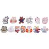 Acrylic Cartoons Bunny Brooches Bunny Bear Bunny Lapel Pins Dog Pin Badge  Men