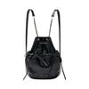 Matin Kim Kordelzug Band Rucksack Schwarz
