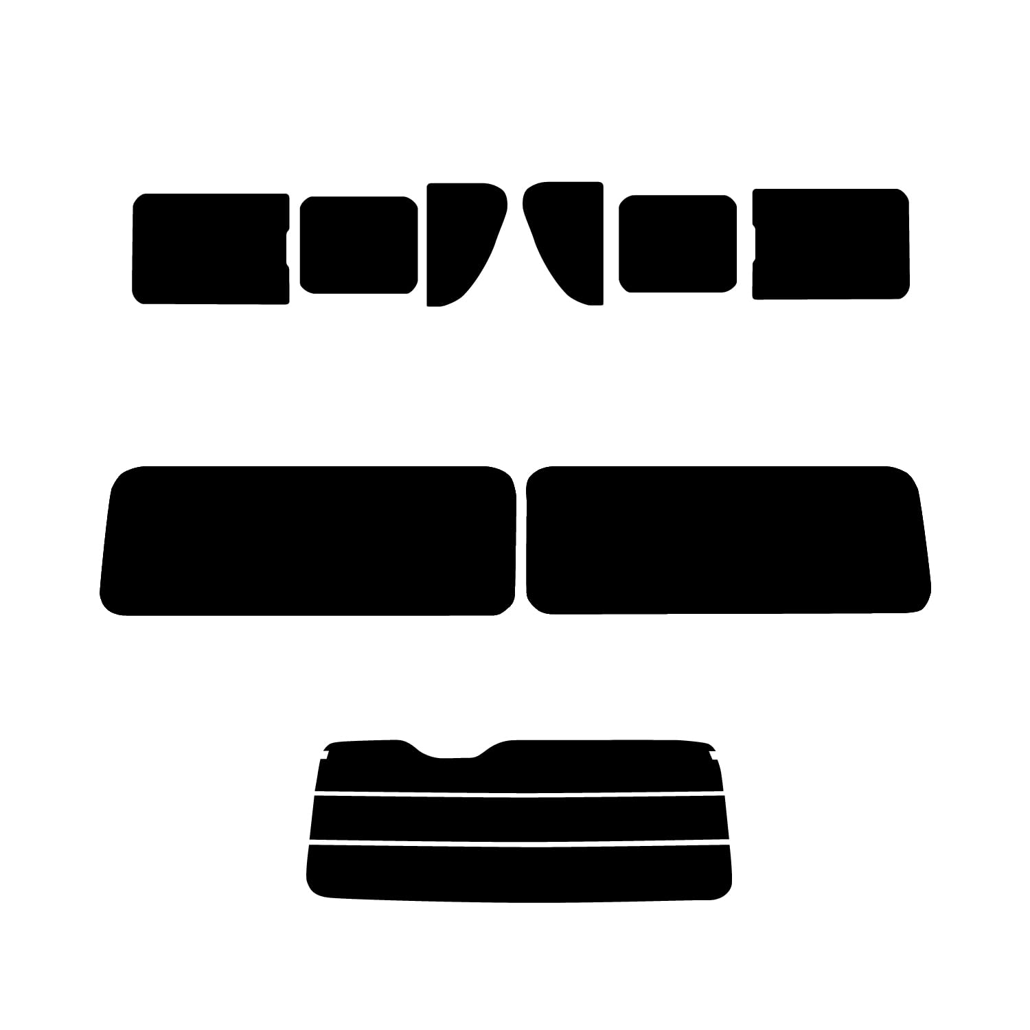 

Пленка ZENPO для автомобиля Toyota Hiace 200 Dark Van с боковым задним стеклом Декабрь 2013 г. и позже Нет Нет OEM Цифровое салонное зеркало Предварительно вырезанная серия, Заднее/Заднее боковое,