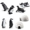 Animals Model Penguin Action Figures Simulation South Pole Animals Penguins Models  Kids Gift