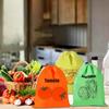 Food Grade Thermal Insulation Bag Leakproof Drawcord Designs for Groceries Meals Prep Organization