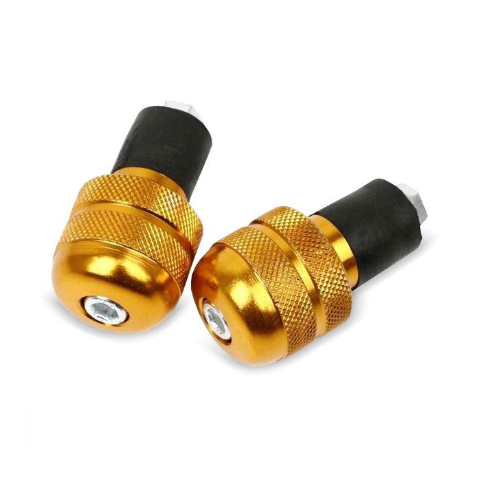 Embouts / masse de guidon Tourtecs LE6 pour moto guidon universel or