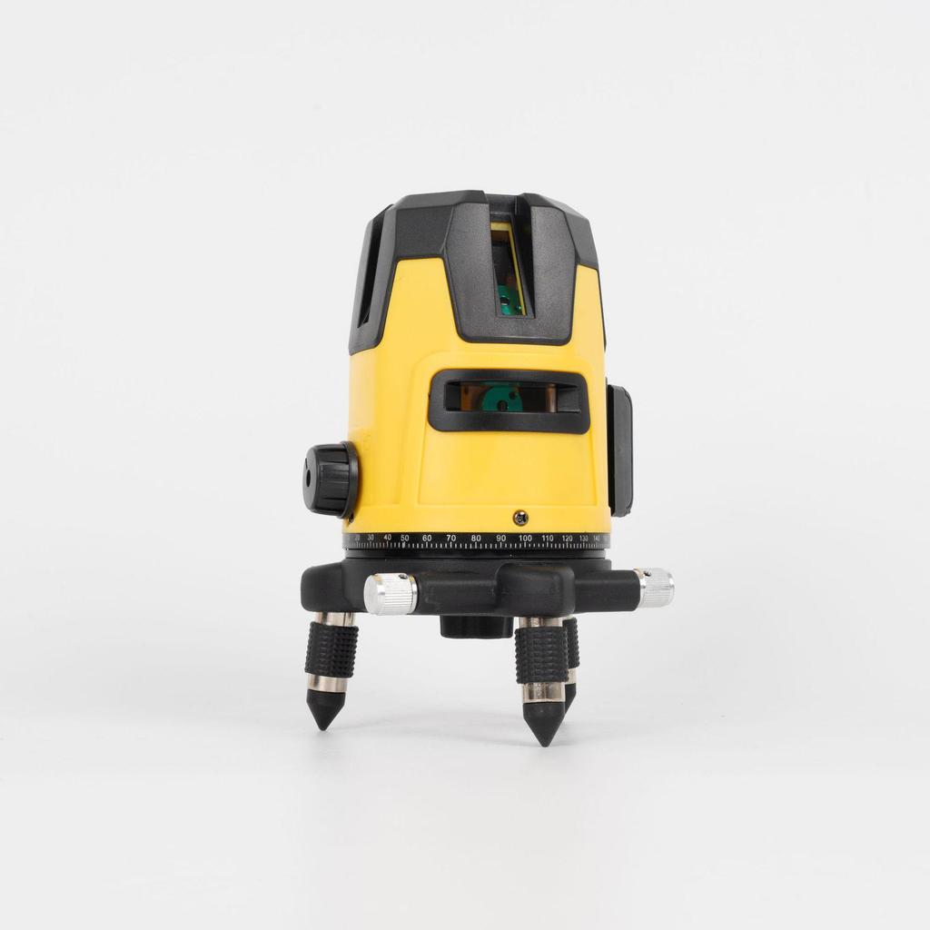 5-Line Multi-Function Green Laser Level Meter with Millimeter Accuracy for Household and Construction.