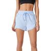 Women's Customized High-Waisted Drawstring Athletic Shorts - Slimming, Anti-Exposure Yoga & Running Fitness Pants