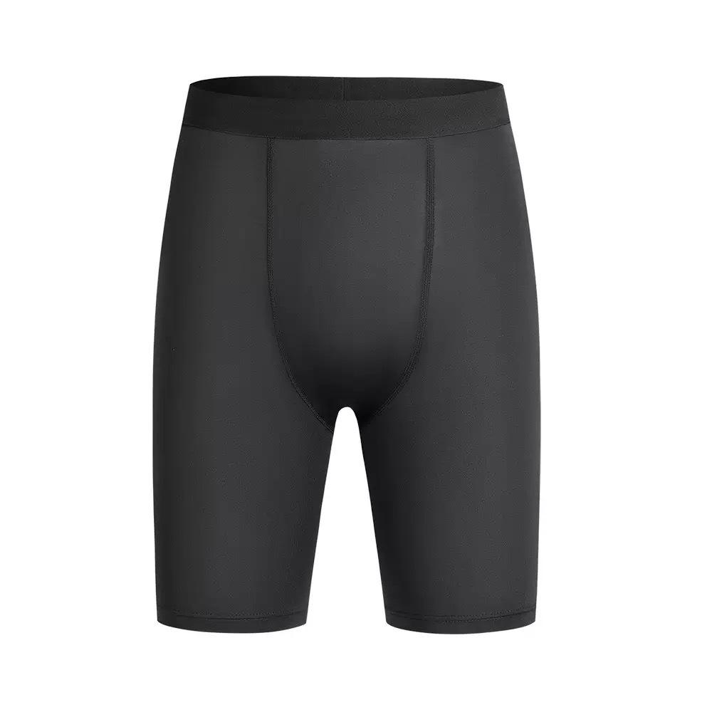 Men's Fitness Compression Shorts - High Elasticity, Breathable, for Gym, Running, Basketball, Training, Plus Size Available.