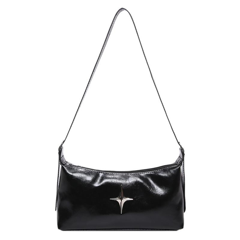 

Шикарная и стильная женская сумка из ПУ Идеально подходит для повседневного использования В черном красном и коричневом цветах чёрный