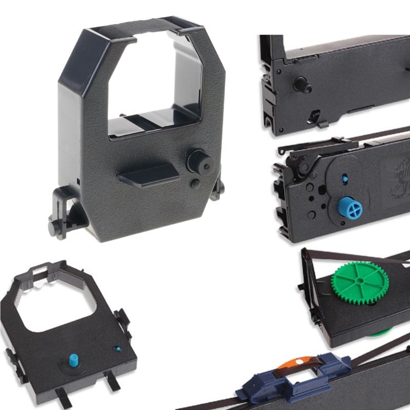 Farbbandkassette Schwarz für Amano EX3000 EX5000 EX6000 EX6200 EX9200 Stechuhren Zeitstempelband