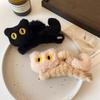 Kitten Plush Hair Claw Grab Clip Cute Hairpin Creative Cat Hair Clip  Daily