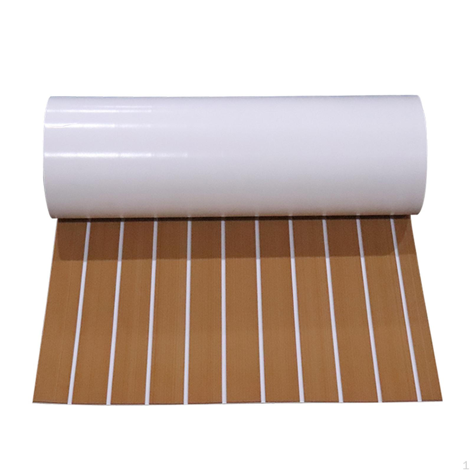

Foam Faux Teak Boat EVA Yacht Flooring Anti Skid Mat Self Adhesive Vehicle Pad RV