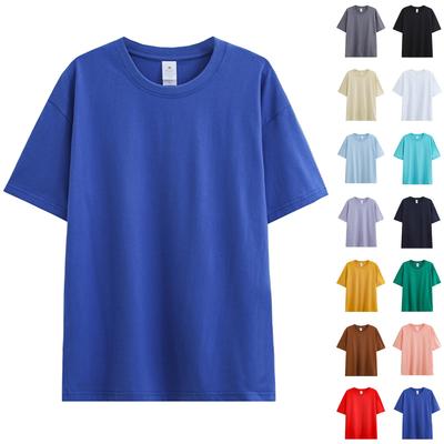 Ladies T-shirt Casual Loose Printed Round Neck Pullover Short Sleeve T-shirt Top