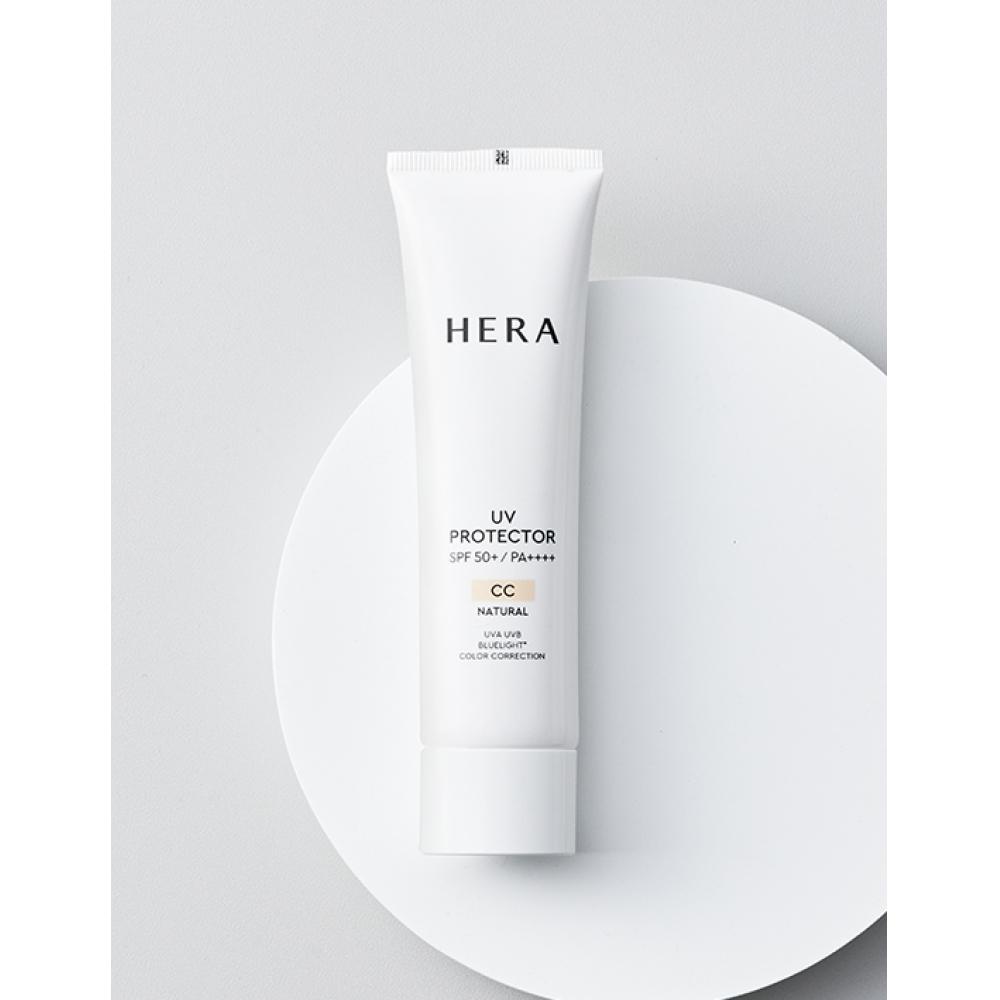 Hera  Sunlaunching  Новый УФ-защитный Тон-корректирующий CC Крем Натуральный 50мл SPF 50+ PA++++
