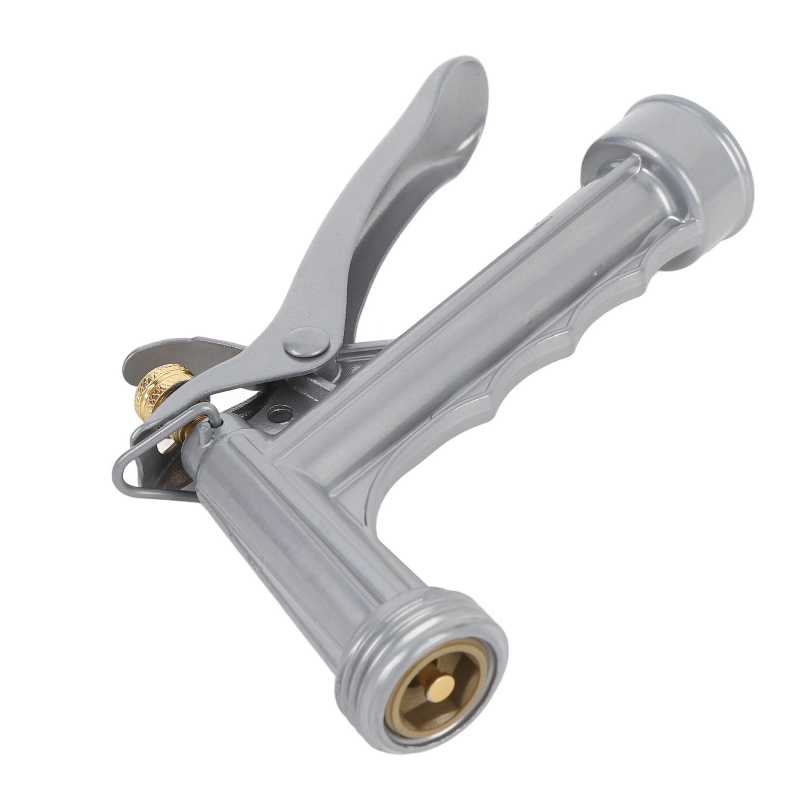 

Garden Hose Nozzle Adjustable High Pressure Nozzle Sprayer for Watering Plants Washing Car Showering Pet Zinc Alloy US