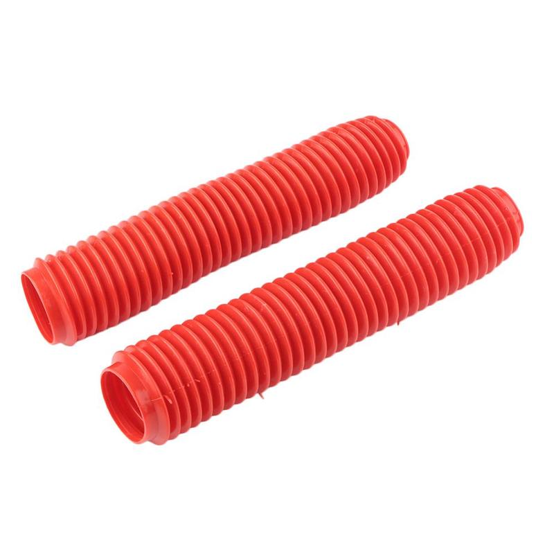 2Pcs Front Fork Shock Dust Covers Gaiters Boots Sleeve Rubber Universal For EXC XCF SXF CRF XR YZF WRF KXF KLX RMZ DRZ Dirt Bike
