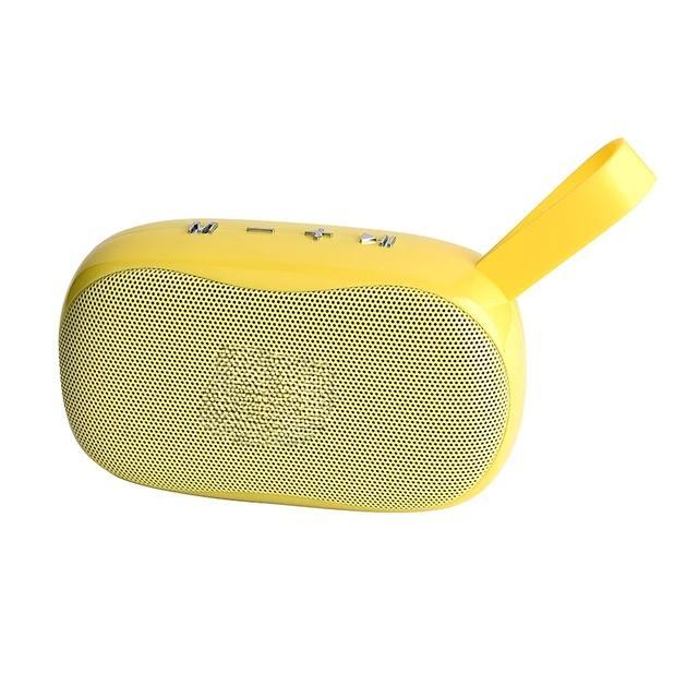 Moda mãos-livres Mini USB Bluetooth-compatível alto-falante portátil subwoofer surround alto-falantes externos suporte rádio FM microfone