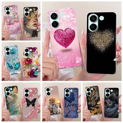 Pro Xiaomi Poco X8 Pro 5G Pouzdro Roztomilé Malované Kryt Srdíčko Měkké Tenké Pouzdro na Telefon Pro Xiaomi Poco X8 Pro Max PocoX8 Pro 5G Kryt