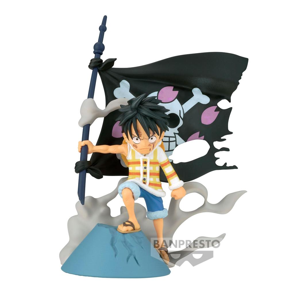 One Piece World Collectible Figure Log Stories Luffy