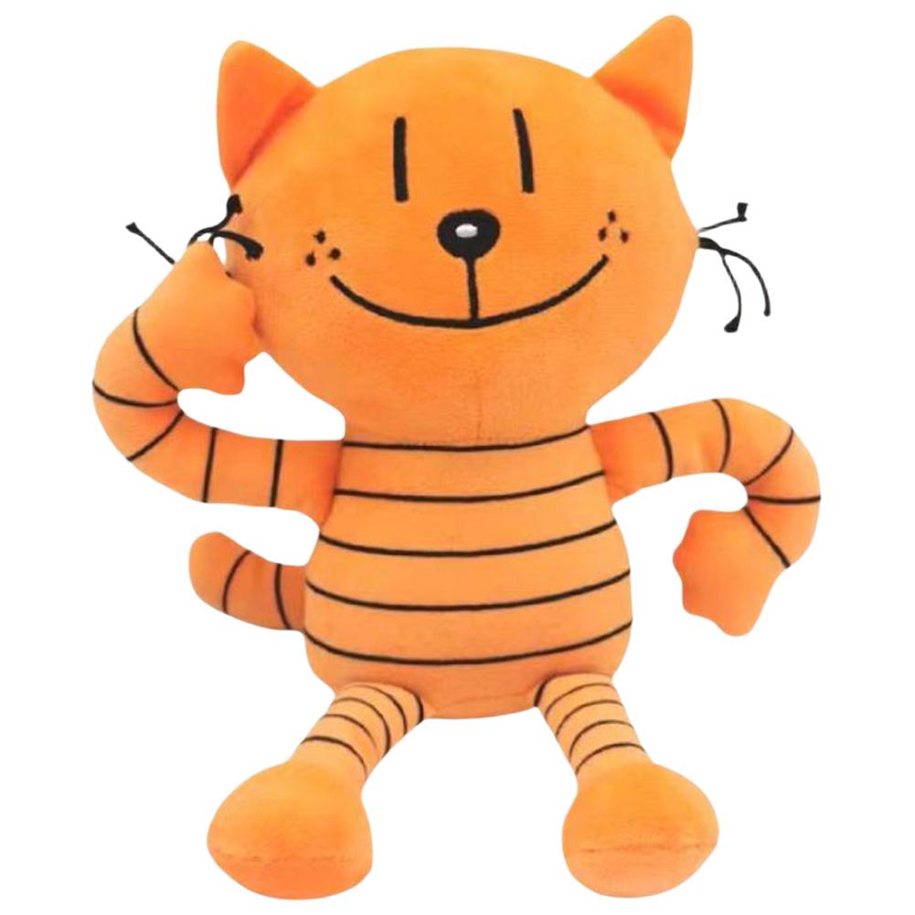 For Dog Man Detective Dog Plush Toy PP Cotton Fluffy Dog Toy Soft Soft Dog Plushies Cartoon Baby Toy for Christmas Birthday Gift