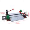 City Train Building Block Train Track Aisle Lifting Pole Printing Spare Parts Pedestrian Crossing