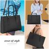 Professional Laptop Tote Bag Large Capacity Women Shoulder Bag Large Capacity Bag  for Office Work